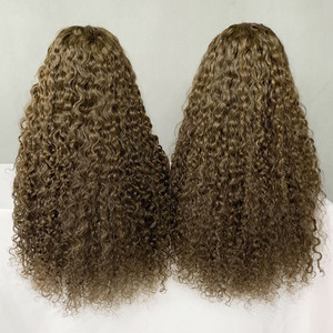 Trendy 26 - Inches Longer <b>5</b>*<b>5</b> Human Hair Wigs 4 - Colored Strands, Embrace a Modern and <b>Playful</b> Vibe - Product Image 2