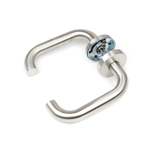 Emuca Acier inoxydable Nickel satiné D.53mm Rosette en forme de U Poignées de porte et de fenêtre Modèle 9170051 Espagne pour portes intérieures - Product Image 4