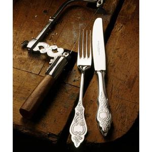 Juego de cubiertos de acero inoxidable contemporáneo Bordes elegantes para chefs creativos y fiestas - Product Image 6