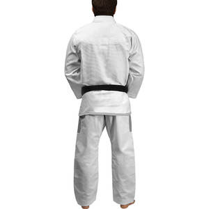 OEM Mens Jiu Jitsu Gi impresión personalizada Durable y transpirable BJJ Kimono con pantalones Ripstop para entrenamiento y torneos - Product Image 3
