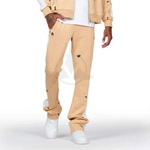 Costumes de survêtement élégants et confortables pour femmes et hommes évasés empilés lavés à l'acide-Design tendance et survêtements confortables OEM - Product Image 4