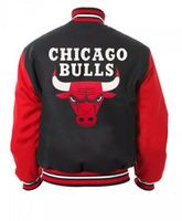 Veste Chicago Bull pour homme, design personnalisé OEM, veste haut de gamme USA - Veste de baseball à lettrage pour homme