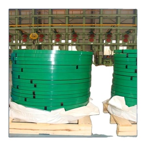 Nastro Metallico Elastico Personalizzato Verniciato per Reggiatura di Acciaio e Pallet in Logistica e Imballaggio Flessibile - Product Image 6