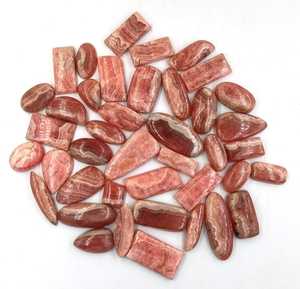 Lote al por mayor de piedras preciosas sueltas naturales y de diseño que incluyen hermosa Rodocrosita en tamaños y formas mixtos - Product Image 4