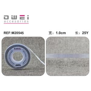 1cm <b>Silver</b> Ribbon Elegant Crystal Decorations for Home or Event - Product Image 1