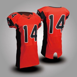 Ensembles d'uniformes de football américain personnalisés de haute qualité, grandes tailles, respirants, anti-bactériens, en nylon/cachemire, vêtements de sport - Product Image 5