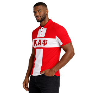 Polo Premium Kappa Alpha Psi – Coupe Ajustée, Mélange de Coton de Haute Qualité, Broderie Lettres Grecques, Tenue de Fraternité - Product Image 3