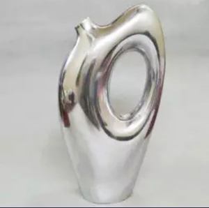 Stylish Flower <b>Vase</b> for Home Hotel Restaurant <b>Gold</b> Color Round Shape Hand Crafted Metal Flower <b>Vase</b> Plants Stylish Flower <b>Vases</b> - Product Image 5