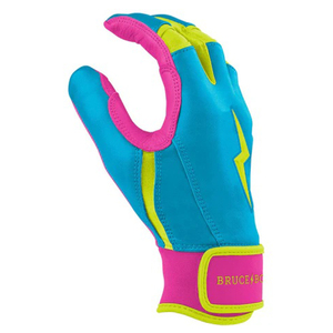 New Style Brucebolte Floro <b>Pink</b> Batting Gloves Manufacturer Real Leather Softball Gloves Supplier Custom Baseball Batting Gloves - Product Image 4
