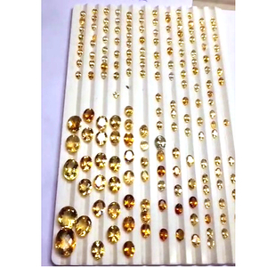 595ชิ้นซิทรีนธรรมชาติ6x4 7x5 8x6 9x7 10x8 14x10 16x12มม. ลูกแพร์รูปไข่4-6มม. กลม7-10มม. เหลี่ยม573 CTS Lot เรา $207ทั้งหมด - Product Image 4