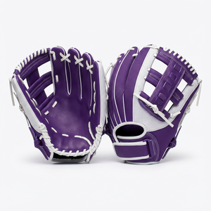 High Grip <b>Baseball</b> <b>Gloves</b> OEM Custom Logo Durable Leather Fit For Sports Training Wholesale Professional Quality Mitts Gear Pack - Product Image 5