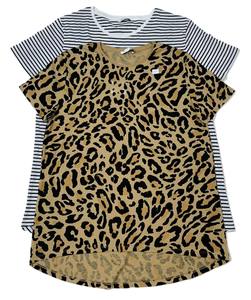 เสื้อยืดผู้หญิงคุณภาพพรีเมี่ยมแบรนด์ที่กำหนดเองลำลองแขนสั้นทรงหลวมดีไซน์ใหม่สำหรับเสื้อพลัสไซส์ระบายอากาศได้ดี - Product Image 5