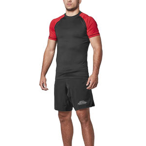 MMA Grappling Rashguard Chemise de compression imprimée personnalisée Hommes Technologie de sublimation Logo personnalisé Long Design OEM BJJ Bjjrashguard - Product Image 3