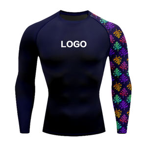 Rash Guard de qualité supérieure à prix raisonnable / Rash Guards pour hommes de taille adulte tendance, polyester et élasthanne - Product Image 6