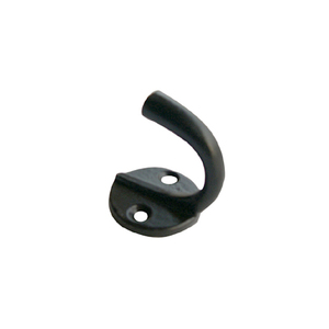 <b>Black</b> Metal Double <b>Hook</b> Rustic Style Heavy-Duty Coat <b>Hook</b> for Clothing Wall Mount Drill Installation Rustic Antique Style Metal - Product Image 5