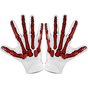 Gants de football américain avec logo personnalisé de haute qualité pour hommes et manches courtes respirantes avec logo pour gants de sport d'été - Product Image 4