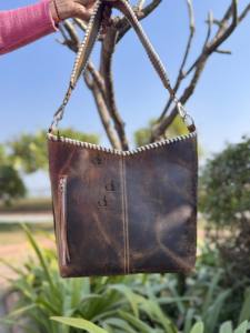 Sac fourre-tout en cuir de vachette de haute qualité, sac à main élégant en cuir véritable, sacs à bandoulière de créateur très tendance pour femmes, multi-usages - Product Image 4