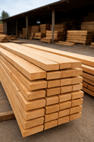 Tablas de Madera Maciza Ecológicas y de Bajo Consumo Energético, Secadas al Horno, Tamaños Personalizados, Vigas y Listones de Madera de Aliso para Muebles de Alta Gama