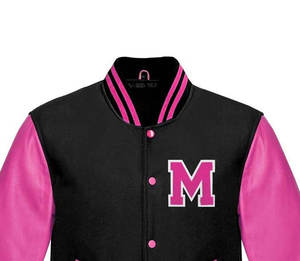 Vestes de baseball en laine personnalisées OEM 2025 pour femmes, brodées, en tissu écossais, en polaire, en nylon, rembourrage en coton, vente en gros - Product Image 4