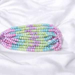 Cuentas de piedras preciosas sueltas de 7mm a 10mm para la fabricación de joyas a granel de La India - Product Image 2