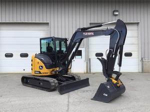 รถขุดขนาดเล็กมือสอง John Deere 50G 36 ตัน เครื่องยนต์ Yanmar ประสิทธิภาพสูง คุณภาพพรีเมียม อุปกรณ์ก่อสร้างขนาดกะทัดรัด พร้อมมอเตอร์และปั๊มเกียร์ - Product Image 4