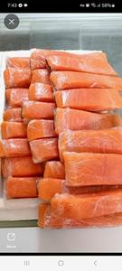 ปลาแซลมอนสีชมพูสดแช่แข็งอาหารทะเลขายส่ง - Product Image 2