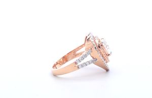 Pour Gia Igi certifié CVD HPHT diamants cultivés en laboratoire 14k/18k or massif/or jaune bagues de fiançailles pour les femmes - Product Image 5