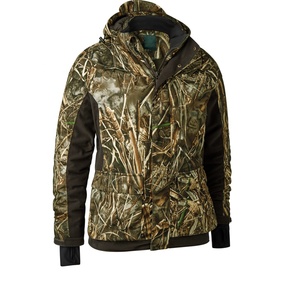 2025 combinaison Softshell veste Logo personnalisé à capuche veste de chasse avec deux poches latérales tactique uniforme Camouflage - Product Image 1