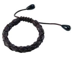 High Quality <b>Men</b> Jewelry <b>Bracelet</b> Natural Stone Handmade Stainless Steel Magnet Clasp Real Genuine <b>Leather</b> <b>Bracelet</b> <b>Men</b> - Product Image 2