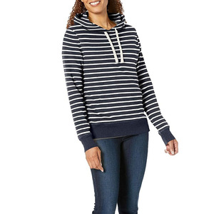 Top vente hiver surdimensionné respirant femme pull goutte épaule tricoté femmes sweat à capuche pour femme - Product Image 2