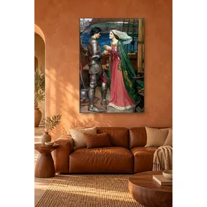 Impression sur toile Fida Waterhouse Tristan et Isolde sur le bateau - Product Image 5