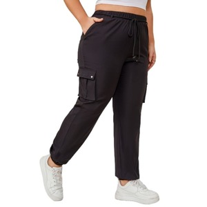 Pantalon de survêtement à cordon de serrage réglable pour homme, mode hivernale à prix compétitif avec style frontal plat - Product Image 1