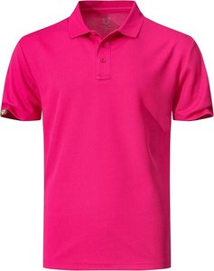 Venta al por mayor OEM nuevos hombres Casual peso pesado liso camisetas de diseño de alta calidad de manga transpirable OEM para Polo camisetas sólidas - Product Image 1