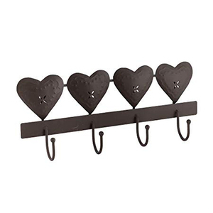 Modern Design Iron Metal Wall <b>Hooks</b> <b>Black</b> Powder Coated for Home Living Room Decorations Coat Hat Keys <b>Hooks</b> Handmade - Product Image 1
