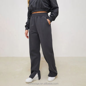Premium Oversized Heavy Cotton Pullover Hoodie Tracksuit Set 450GSM Solid Color - Product Image 3
