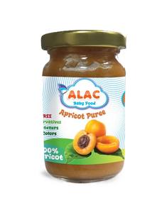 Puré de Albaricoque Alac, Alimento para Bebés, 100% Natural, para 6 Meses (Tarro de 100g), Sin Azúcar, Bajo en Sodio, Favorece el Desarrollo Cerebral - Product Image 1