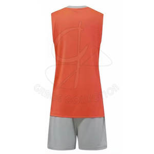Uniforme de Voleibol Deportivo Estampado, 100% Poliéster, Impresión Digital, Conjuntos de Color Sólido, Tela Personalizable de 220g, Servicio OEM - Product Image 6