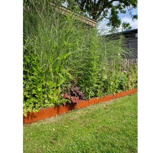 Bordure de jardin moderne et durable Bordure en acier antirouille pour les projets d'aménagement paysager de cour de meubles d'extérieur Confortable à utiliser - Product Image 4