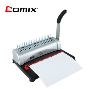 Perforelieur manuel Comix à base métallique, 21 trous, pour reliure à peignes, modèle B2988 pour la maison et le bureau - Product Image 3