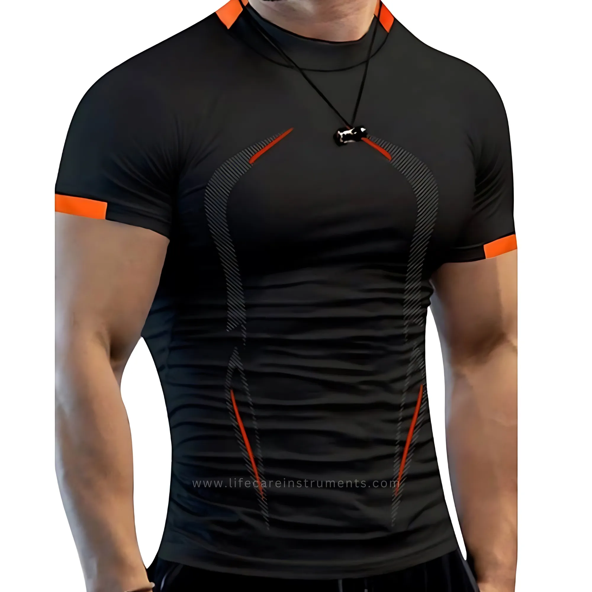 Yeni varış hızlı kuru sıkıştırma T Shirt nefes Slim Fit erkekler için aktif vücut geliştirme spor giyim Fitness giysileri Tee