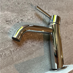 Grifo Mezclador para Lavabo Nobili Acquerelli, Acabado Cromado, Monomando, Hecho en Italia, Grifo Moderno para Baño - Product Image 3