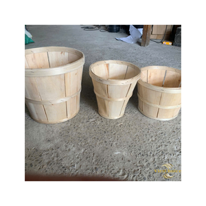 ตะกร้าสานไม้ธรรมชาติแท้  รักษ์โลก คุณภาพสูง  สีตามสั่ง ขนาดตามสั่ง  สินค้าขายส่งจากเวียดนาม - Product Image 4