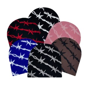 Bonnets pour hommes personnalisés Bonnet unisexe Casquette jacquard de haute qualité tricotée pour l'extérieur Vente en gros Hiver - Product Image 6