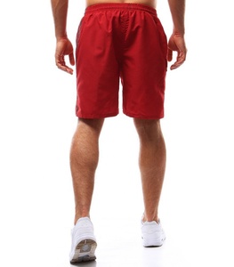 Pantalones cortos de gimnasio con logotipo personalizado para correr, entrenamiento de sudor, entrenamiento, Fitness, deportes atléticos, poliéster, pantalones cortos informales para gimnasio para hombre - Product Image 4