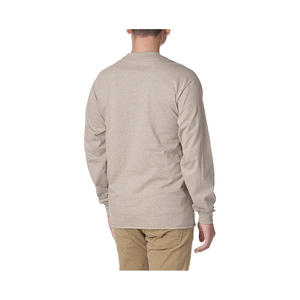 Chemises décontractées sur mesure pour hommes à col mandarin, fermeture à boutons corne, en tissu Dobby polyester/coton, séchage rapide, service OEM - Product Image 6
