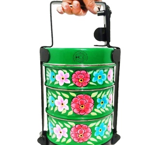 Boîte à lunch en acier de qualité supérieure avec logo personnalisé pour la marque Boîtes à lunch faciles à nettoyer et lavables au lave-vaisselle - Product Image 4