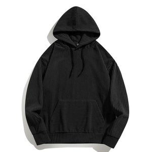 Pearson OBM Sweat à capuche rétro en velours pour homme Printemps Automne Light Core Sweat à capuche décontracté Streetwear avec impression en silicone - Product Image 1