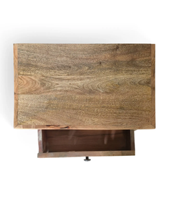 Factory Price Modern Luxury Foldable Bedroom Wooden Nightstand Bedside Storage High Quality Apartment Furniture - Product Image 2