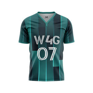 Maillot de football pour homme de qualité supérieure, 100% polyester, matière en maille légère, respirant, coupe ample, impression par sublimation, service OEM - Product Image 4