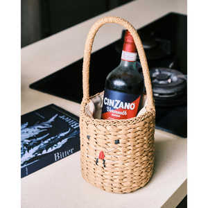 Rabbit Inspired <b>Woven</b> Rattan <b>Basket</b> for Storage - Product Image 2